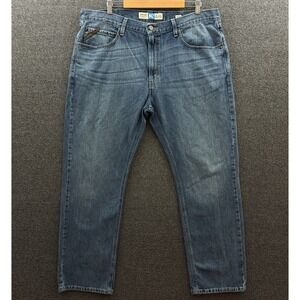 Ariat M2 Legacy Jeans Mens 40x32 Blue Traditional Relaxed Boot Medium Wash Denim